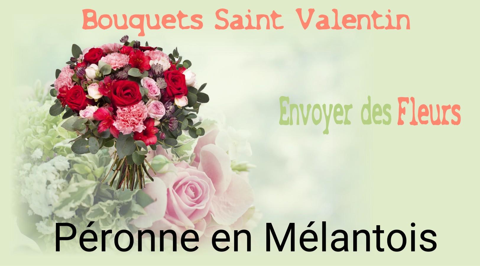 Roses de Saint-Valentin livrées à Péronne-en-Mélantois